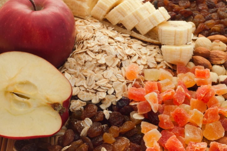 fiber fruit oats