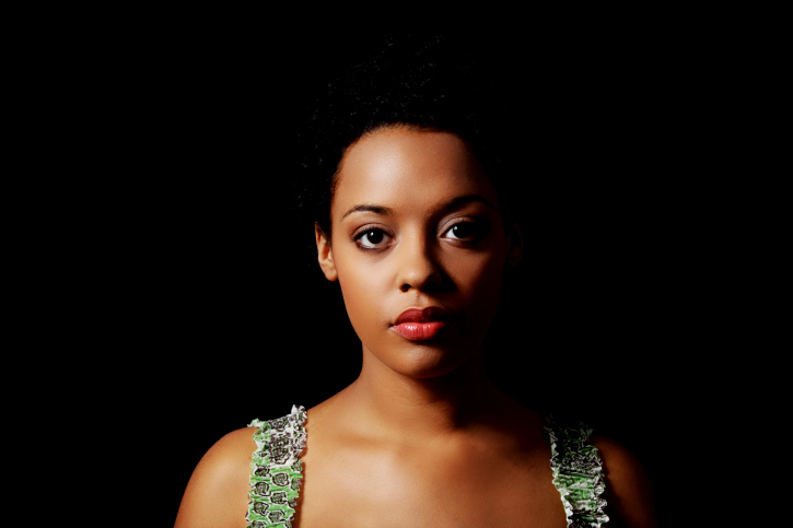 african american woman serious
