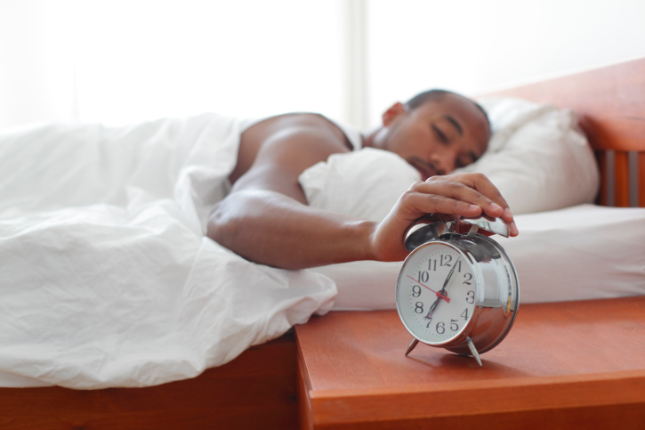 Alarm Clock on bedside table