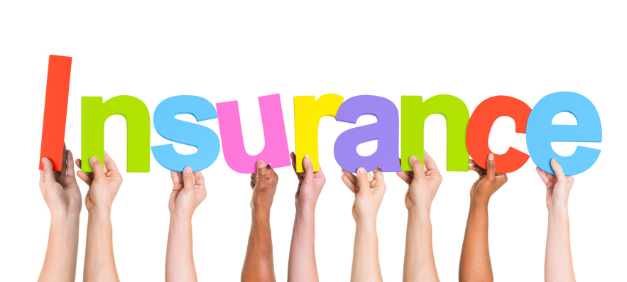 hands holding insurance