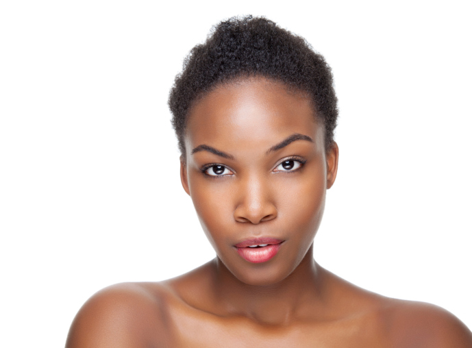 black beauty with beautiful skin