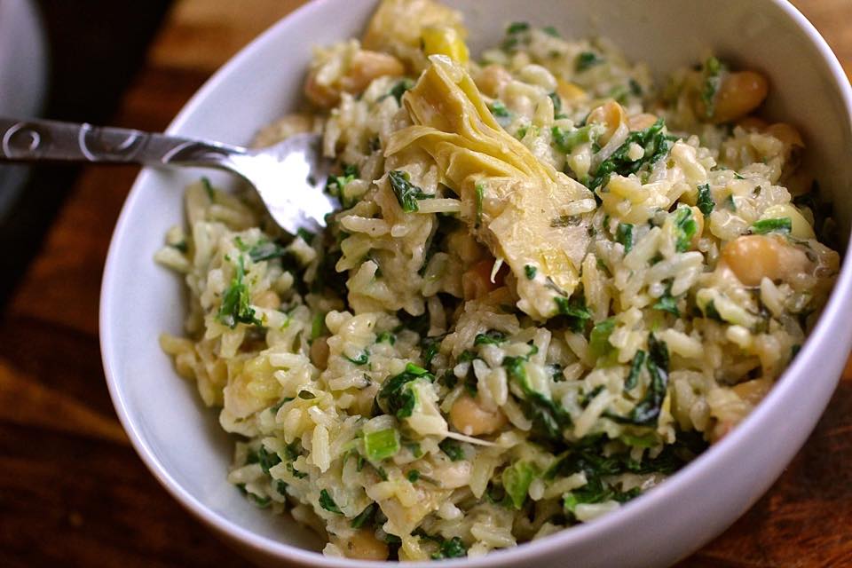 Artichoke Paella
