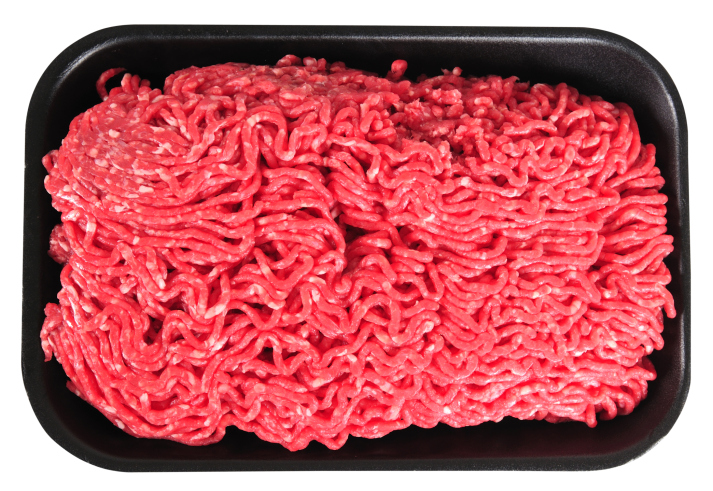 Ground meat.