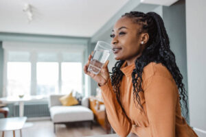 how to get rid of face fat naturally drinking water