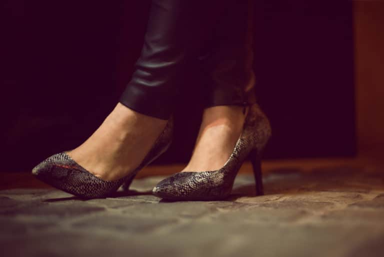 high heels