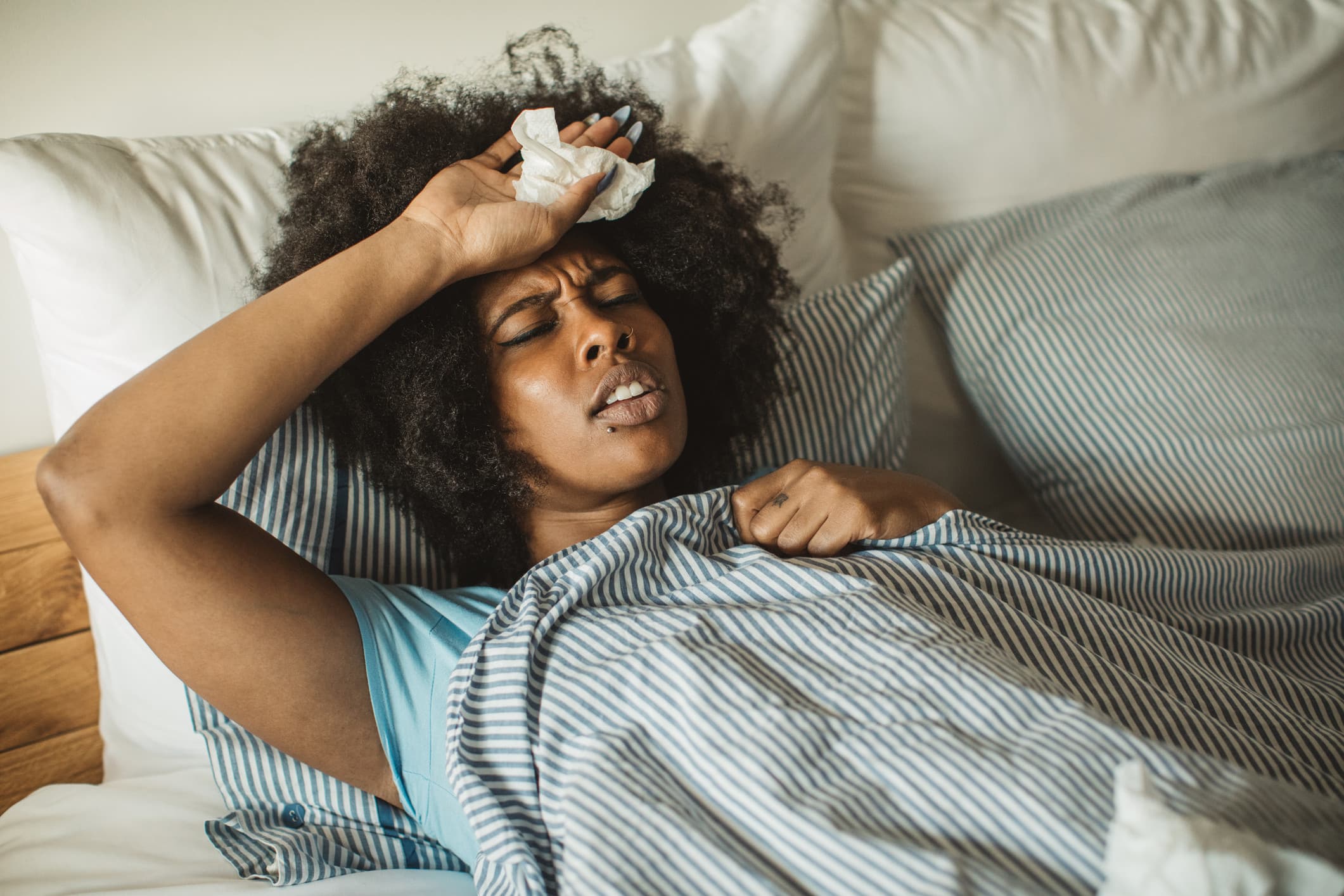 Feeling sick