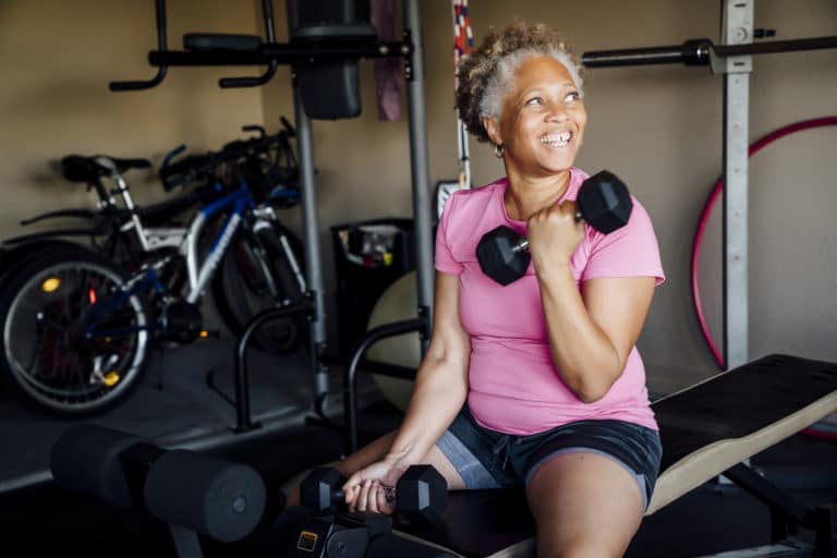 Women doing exercise