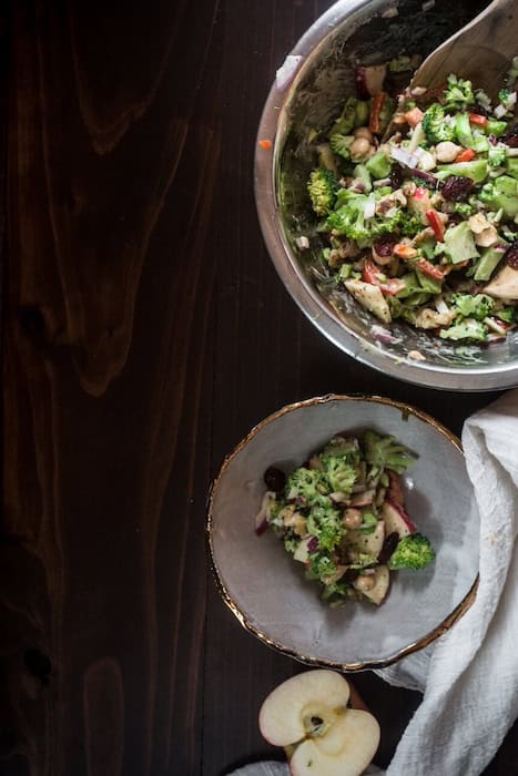 Broccoli and Apple Salad. 2