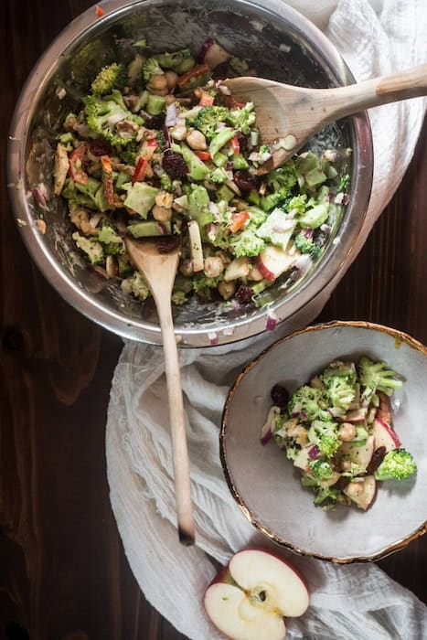 Broccoli and Apple Salad. 4