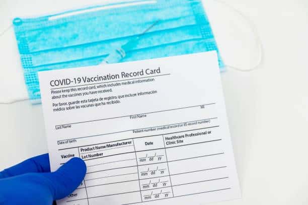 Fake COVID Cards