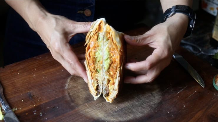 Kimchi Crunchwrap Supreme 18