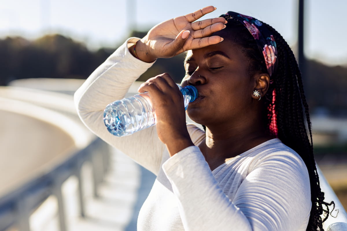 dehydrated
