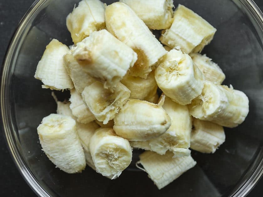 The BEST and FULLY VETTED Vegan Banana Bread Recipe. 4 bowl-of-bananas-for-vegan-banana-bread