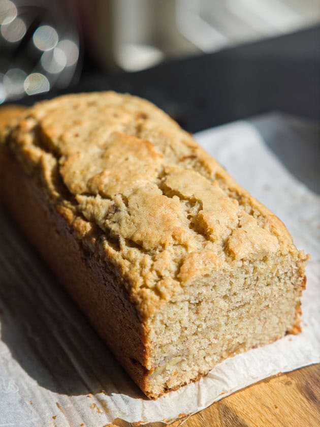 The BEST and FULLY VETTED Vegan Banana Bread Recipe. 2 gorgeous-loaf-of-vegan-banana-bread