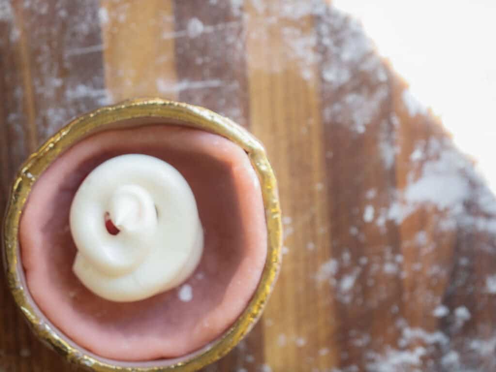 Perfect Cream Cheese & Strawberry Pink Mochi Recipe. 24 with-cream-cheese-and-jam-and-more-cream-cheese