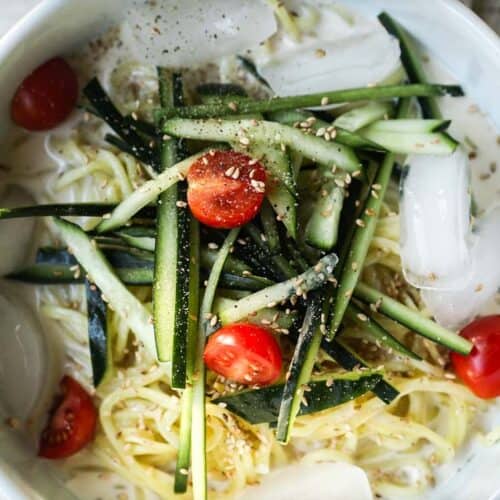 Easy and Authentic Cold Kong Guksu Recipe (Vegan). 19 hero-image-of-kong-guksu