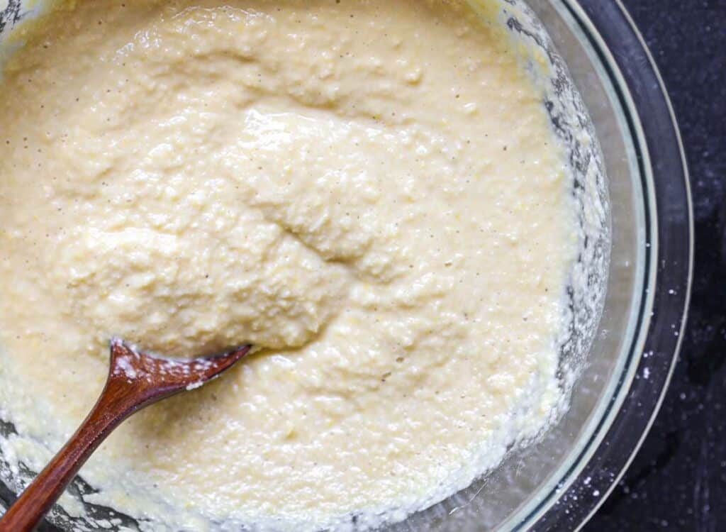 Stunning Vegan Bindaetteok: Korean Mung Bean Pancakes. 8 bowl-of-bindaetteok-batter