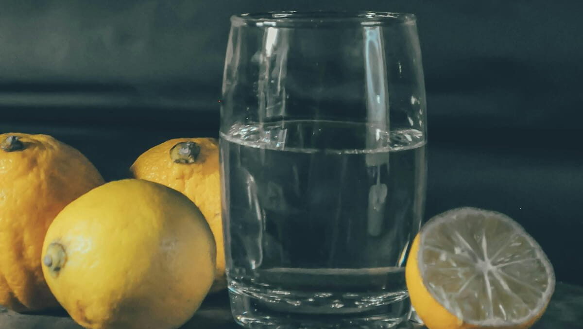 lemon water
