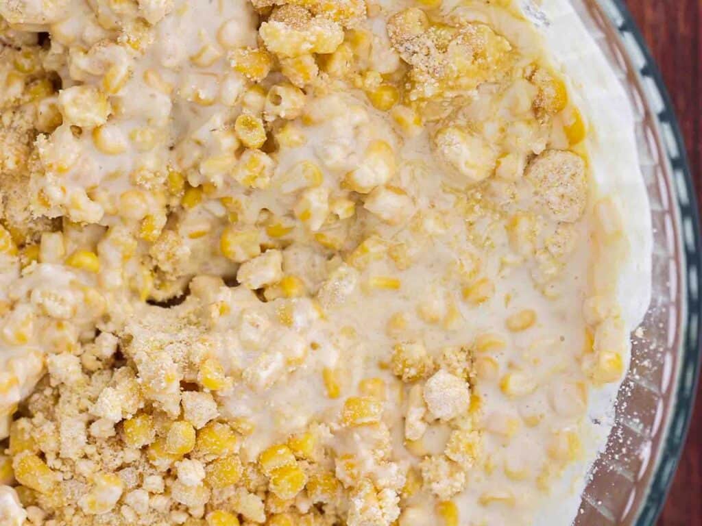 Easy and Delicious Cheesy Corn Soufflé (Dairy-Free and Gluten-Free Options). 11