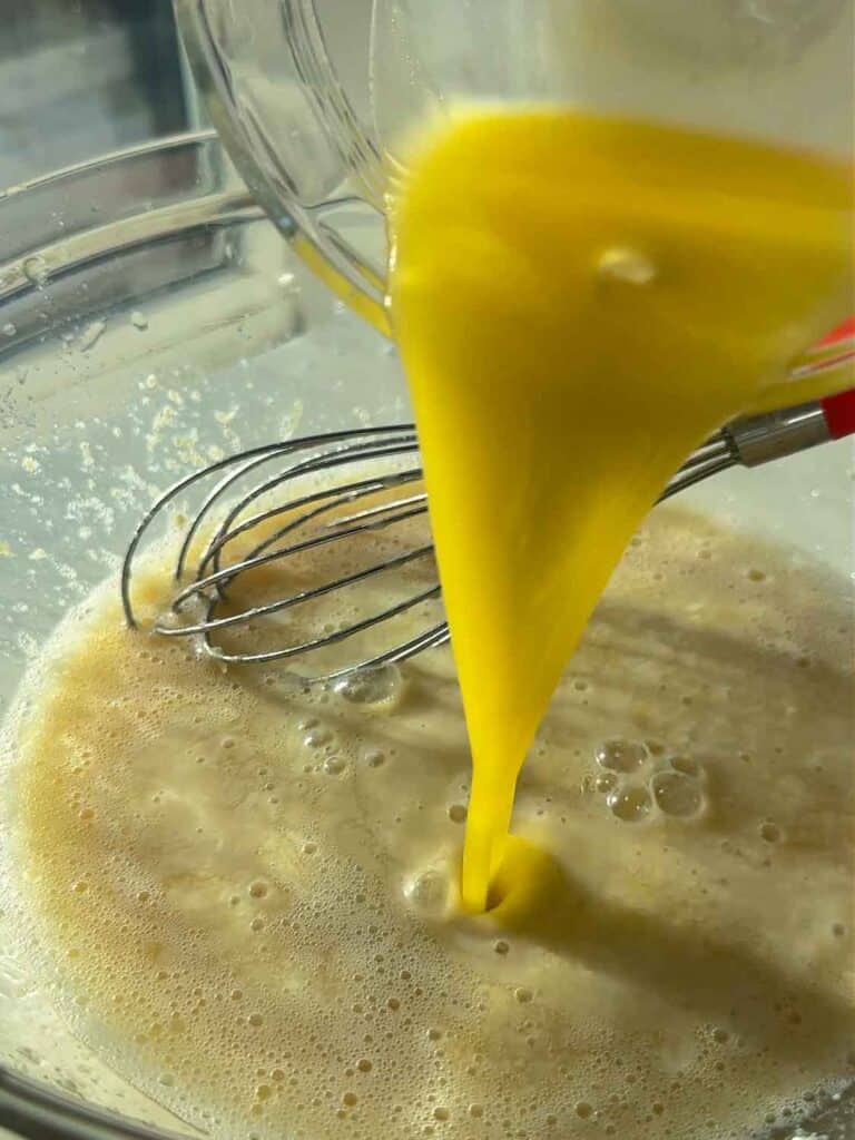 30-Minute Fluffy and Delicious Vegan Lemon Ricotta Pancakes. 18 melted butter