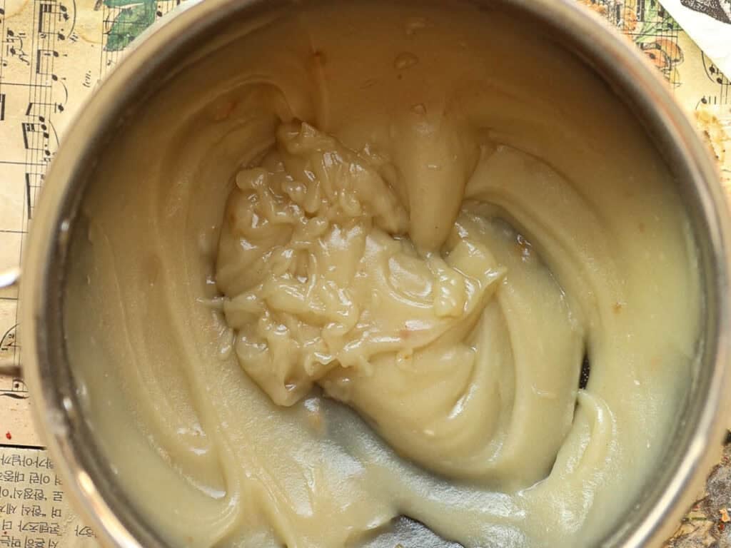 the roux for vegan ermine frosting