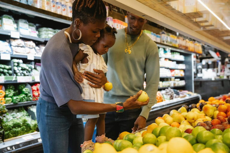 grocery shopping on a budget