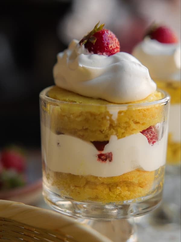 Delicious & Lemony Vegan Strawberry Shortcake Trifle. 19 Vegan strawberry shortcake trifles.