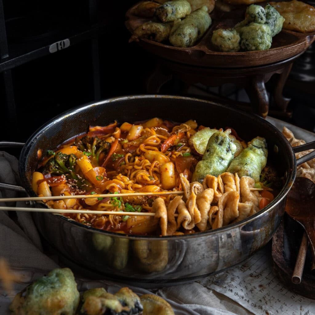 The Korean Vegan: HomeMade 43 Tteokbokki-Hotpot