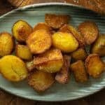 30+ AMAZING VEGAN Holiday Recipes Everyone's gonna Love. 18 beautiful plate featuring roasted potatoes recipe