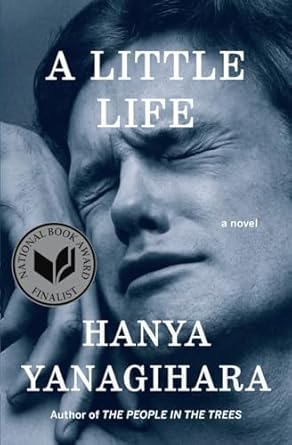 The Korean Vegan's 2025 VEGAN Holiday Gift GUIDE. 51 A close-up of a person’s anguished face is featured on the cover of A Little Life by Hanya Yanagihara, which also displays a National Book Award Finalist seal—a thoughtful choice for any 2025 Vegan holiday gift guide.