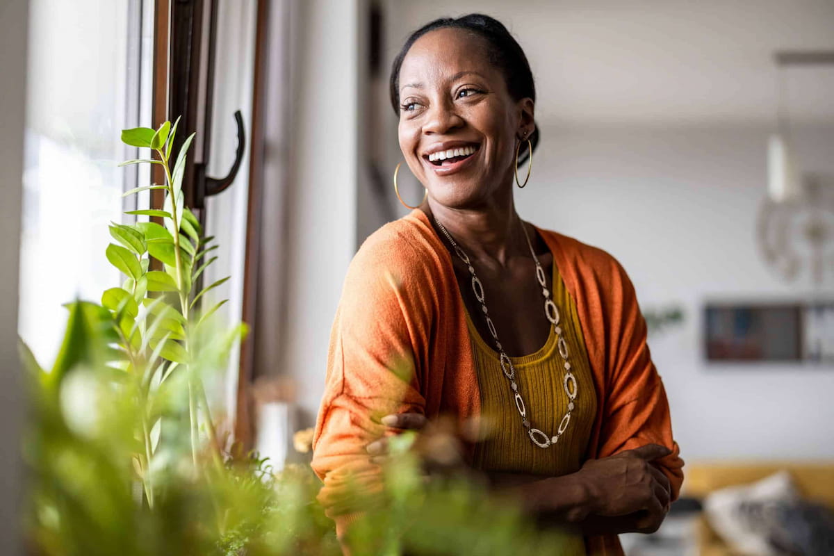 mature midlife woman