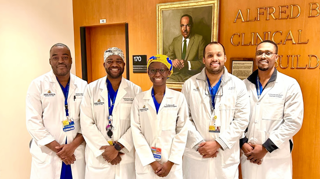 A Historic First: 5 Black Surgeons-in-Training Lead Johns Hopkins Trauma Team