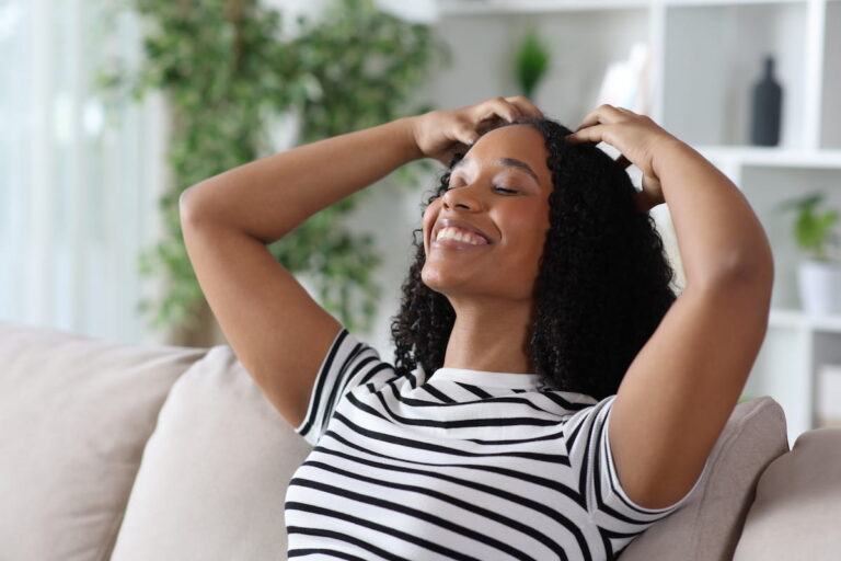 healthy hair, scalp